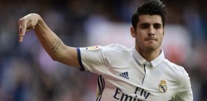 Alvaro Morata ist für das Spiel gegen Borussia Dortmund wohl einsatzbereit Alvaro Morata
