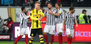Vorussia Dortmund musste sich Eintracht Frankfurt geschlagen geben Borussia Dortmund