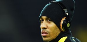 Pierre-Emerick Aubameyang erzielte den einzigen Treffer für Dortmund gegen Frankfurt Bundesliga