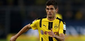 Christian Pulisic steht wohl beim FC Liverpool auf der Liste Christian Pulisic