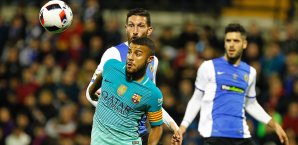 Der FC Barcelona blamierte sich bei Hercules FC Barcelona, Hercules Alicante