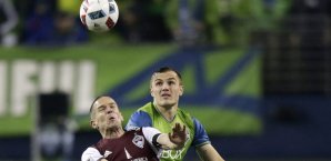 Jordan Morris erzielte das Siegtor für Seattle Jordan Morris