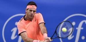 Juan Martin Del Potro holte für Argentinien den ersten Sieg Juan Martin Del Potro