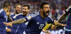 Ezequiel Lavezzi wird von Lucien Favre umgarnt Ligue 1