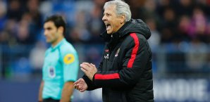Lucien Favre und der OGC Nizza sind wieder Tabellenerster der Ligue 1 Lucien Favre