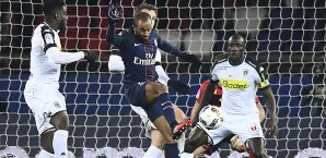 Paris Saint-Germain gewann ein hart umkämpftes Spiel gegen Angers Paris Saint-Germain, Angers SCO