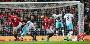 Diafra Sakho traf am Wochenende bereits nach zwei Minuten Premier League