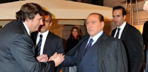 Silvio Berlusconi war lange Jahre an der Spitze des AC Mailand Serie A