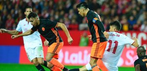 Sevilla holt gegen Valencia den Sieg Sevilla