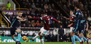 Andre Gray traf für Burnley Andre Gray
