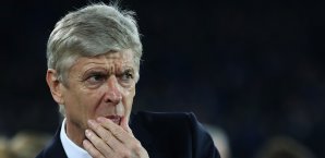 Arsene Wenger hadert mit der Niederlage Arsene Wenger