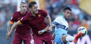 In Rom steigt das Derby della Capitale AS Roma, SS Lazio
