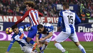 Atletico Madrid verpasste den dritten Platz mit dem Unentschieden gegen Espanyol Atletico Madrid