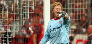 Oliver Kahn wollte 2001 den indirekten Freistoß schießen Bundesliga