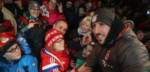 Franck Ribery liebt die Fans des FC Bayern München Bundesliga