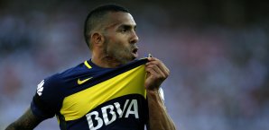 Carlos Tevez war im Superclasico der überragende Mann Carlos Tevez