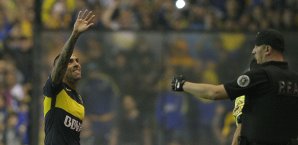 Carlos Tevez verabschiedete sich bereits von den Boca-Fans Carlos Tevez