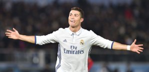 Cristiano Ronaldo war mit einem Dreierpack der Matchwinner Cristiano Ronaldo