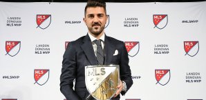 David Villa wurde zum MVP der MLS-Saison gekürt David Villa