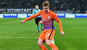 De Bruyne wechselte 2014 zu ManCity De Bruyne