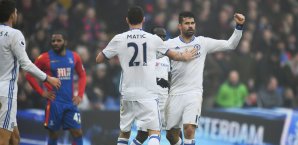 Diego Costa schoss das Tor des Tages Diego Costa