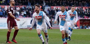 Dries Mertens war der Mann des Tages Dries Mertens