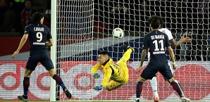 Edinson Cavani schlug zwei Mal eiskalt zu Edinson Cavani