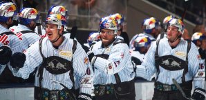 Die Münchner haben gegen Düsseldorf gewonnen EHC München