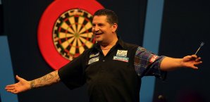 Gary Anderson gelang bei der letzten WM ein Neun-Dart-Finish Gary Anderson