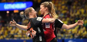 Die niederländischen Damen ließen den Serbinnen keine Chance Handball
