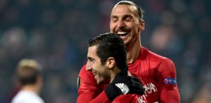 Henkrikh Mkhitaryan brachte United in Führung Henkrikh Mkhitaryan