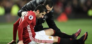 Henrikh Mkhitaryan wird wohl nur eine Woche verletzt pausieren müssen Henrikh Mkhitaryan