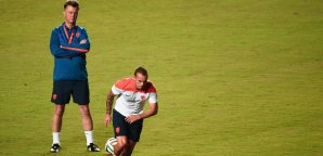 Wesley Sneijder hatte es nicht leicht mit Louis van Gaal International