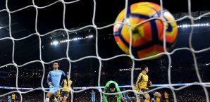 Sane konnte sein erstes PL-Tor schießen Leroy Sane