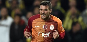 Lukas Podolski schoss für Galatasaray das Siegtor Lukas Podolski