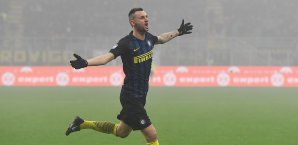 Marcelo Brozovic schoss Inter zum Sieg Marcelo Brozovic