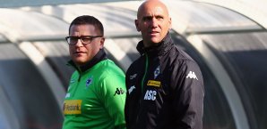 Max Eberl könnte sich heute von Andre Schubert trennen Max Eberl, Andre Schubert