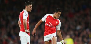Mesut Özil und Alexis Sanchez sollen bei Arsenal verlängern Mesut Özil, Alexis Sanchez