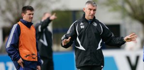 Haben auch schon bei Schalke 04 zusammengearbeitet: Mirko Slomka und Zlatan Bajramovic Mirko Slomka, Zlatan Bajramovic