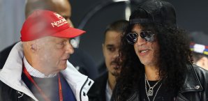 Legenden unter sich: Niki Lauda und Slash Niki Lauda