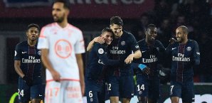 PSG konnte sich über einen versöhnlichen Jahresabschluss freuen Paris Saint-Germain
