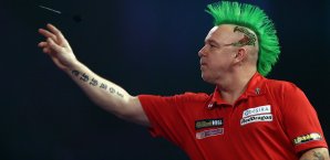 Peter Wright stieg ins Turnier ein Peter Wright