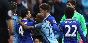 Chelsea und City lieferten sich eine hitzige Schlussphase Premier League