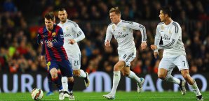 Lionel Messi und Cristiano Ronaldo stehen sich im Clasico wieder gegenüber Primera Division