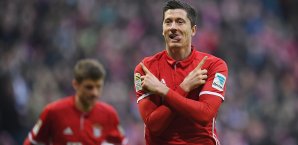 Robert Lewandowski wurde bei der Vergabe des Ballon d'Or auf Platz 16 gewählt Robert Lewandowski
