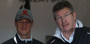 Ross Brawn und Michael Schumacher haben bei Mercedes zusammengearbeitet Ross Brawn, Michael Schumacher