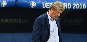 Hodgson ging nach der Niederlage gegen Island Roy Hodgson