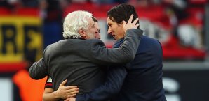 Rudi Völler spricht sich für Roger Schmidt aus Rudi Völler