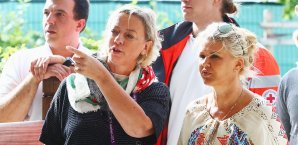 Sabine Kehm mit ihrer Tochter Sabine Kehm