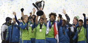 Die Seattle Sounders feierten ihren ersten Titel in der MLS Seattle Sounders